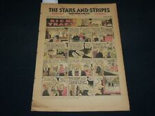 1945 MARCH 18 STARS AND STRIPES SUNDAY MEDITERRANEAN COMICS - ITALY - NP 5241 picture