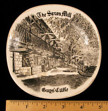 VINTAGE THE SAXON MILL GUYS CLIFFE ENGLAND SOUVENIR TIP TRAY TRINKET COIN DISH  picture