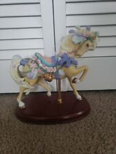 Lenox Carousel CIRCUS Horse 1989. With wood base Handcrafted  picture