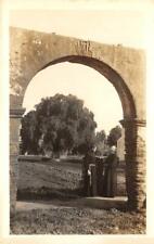RPPC Monks Stone Arch California Mission c1930s Vintage Photo Postcard picture