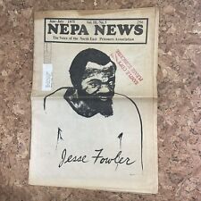 1975 NEPA NEWS VOL. 3 NO. 5 PRISON NEWSPAPER JESSE THURMAN FOWLER DEATH ROW picture