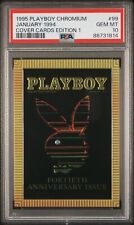 1995 Playboy Chromium Cover Cards Edition 1 99 January 1994 PSA Graded 10 🔥 picture