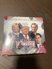 2016 Decision Retail Box 24 Packs - Factory Sealed - Trump Auto Possible picture