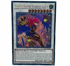 YUGIOH Cyber Slash Harpie Lady BLC1-EN010 Secret Rare Card Limited Edition MINT picture