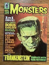 FAMOUS MONSTERS #56 FN+ Warren Publishing Frankenstein Cover picture