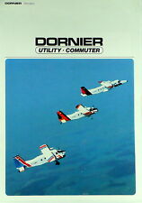 Dornier 128 & 228 Series Utility & Commuter Aircraft Promotional Brochure picture