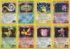Pokemon cards Gym Heroes HOLO. (Gengar Moltres Dragonair Clefable Scyther etc) picture