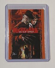 A Nightmare On Elm Street Limited Edition Artist Signed Freddy Krueger Card 4/10 picture