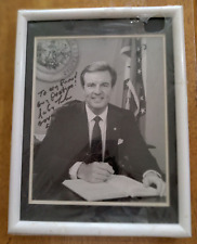 Jim Guy Tucker Arkansas Governor Signed Framed  8X10 Photo Sent 1993 picture