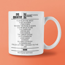 Big Country Leicester April 26 2024 Setlist Mug picture