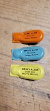 Vintage Antique Tin Advertising Clicker Harry Alter Appliance Snappy Service  picture
