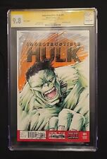 INDESTRUCTIBLE HULK #1 - CGC 9.8 SS - RARE ROBERTSON SKETCHED & SIGNED: 1 OF 1🔥 picture