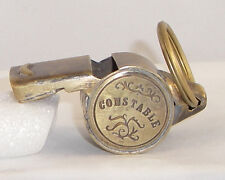 Brass Working Constable Whistle picture