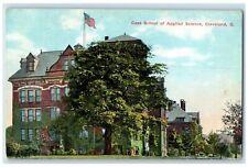 c1910 Exterior View Case School Applied Science Cleveland Ohio Vintage Postcard picture