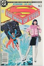 The Man of Steel #2 (1986) Vintage Lois Lane's 1st Interview with Superman picture