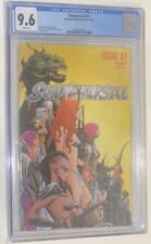 Dynamite Sonjaversal #1 Jim Lee Variant Graded Cover CGC 9.6 Comic picture