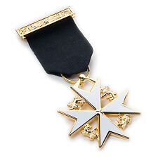 New High Quality Masonic Knight of Malta Breast Jewel with a Jewel Wallet picture