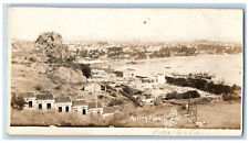 Mazatlan Sinaloa Mexico Postcard Partial View c1920's Antique RPPC Photo picture