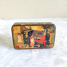 Vintage Toy Train Kids Graphics JB Mangharam Sweets Confectionery Tin Box TN262 picture