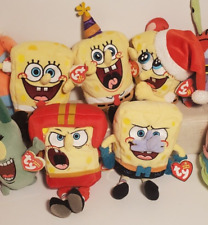 TY Beannie Babies Sponge Bob Plush Collectables. Choose 5 Different Sponge Bob's picture