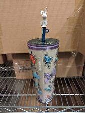 STARBUCKS SPRING 2024 Easter Bunny 24oz Cold Cup Tumbler w/  Topper  Brand New picture