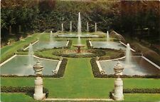 Longwood Gardens Kennett Square PA Pennsylvania Italian Water Garden Postcard picture