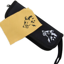 BA Knives Double Knife Pouch Nylon Carry Case with Cleaning Cloth Knife Storage picture