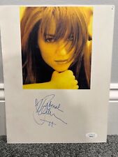 Debbie Gibson signed JSA COA 8x11 heavy cardstock Psa bas picture