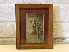 Antique 1873 Cabinet Photo Cabinet Photograph Photo of 3 Men Dressed Up ?? picture