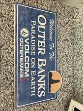 OBX NETFLIX VOLCOM SURF NORTH CAROLINA HWY 12 NC OUTER BANKS SIGN Double Sided picture