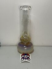 VINTAGE GRAFFIX 12” GLASS BUBBLE WATER PIPE BONG ONLY W/STICKER *RARE* picture