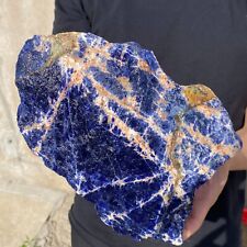 7.9LB  Natural Blue Sodalite Rock Crystal Gemstone Healing Rough Mineral Specime picture