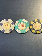 $1, $25, $100 International Casino Management Puerto Rico Casino Chips picture