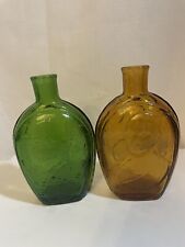 Lot Of 2 Vintage Bottles Clay Webster And A Little More Grape picture