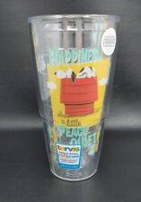 Tervis Peanuts Happiness is a little peace and quiet Tumbler Snoopy No Lid 24 oz picture