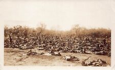 Military Army Base Camp Exercise Training Soldiers Resting Vtg Photo A11 picture