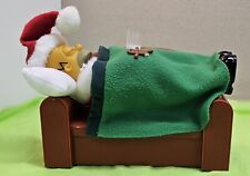 Homer Simpson Dressed as Santa Gemmy 2004 Used Animated Sleeping Snoring picture