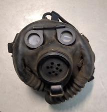 WWII MSA Military Surplus US Navy Diaphragm Optical Mark 1 Gas Mask & Filter MK1 picture