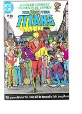 THE NEW TEEN TITANS KEEBLER COMPANY PRESENTS DC COMICS 2 COPIES 9.2-9.4 NICE picture