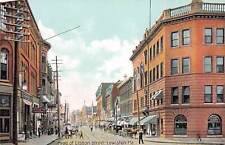 Head of Lisbon Street, Lewiston, Maine,  Early Postcard, Unused  picture