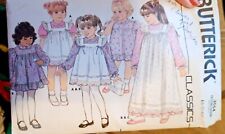 Butterick Pattern  Girls 4-5-6 Butterick 3554 Dress and Pinafore UNCUT picture