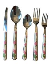 New Franciscan Desert Rose Flatware. 5-piece Place Settings Rare Never Used picture