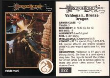 1991 TSR AD&D Gold RPG Card #222 Dragonlance ~ Keith Parkinson DragonStrike Art picture
