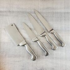 Farberware Pro Stainless Steel Knife Knives & Cleaver Set of 4 lot picture