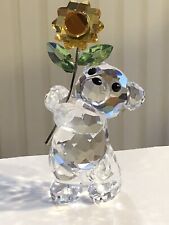Swarovski Crystal Kris Bear A Sunflower For You 5268764 No Box picture