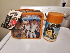 1979 Buck Rogers Metal Lunchbox Vtg  Aladdin Thermos Set UNused With Tags 🔥 picture