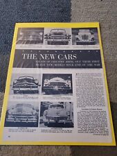 Vintage 1949 Automotive New Car Advertisement Pontiac Dodge Ford Chevy Plymouth  picture