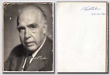 Bohr, Niels (1885-1962) - Signed “Pictorial Biography” Book picture