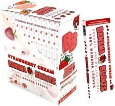 Banana Blunts Strawberry Cream 3pk Pre-Rolled Organic Cones (1 Box) picture