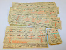 LOT of 250+ Vintage 1963 RALEIGH COUPONS Brown & Williamson Tobacco B&W picture